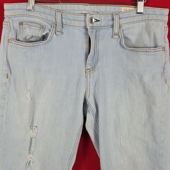 RAG & BONE Dre‎ Low-Rise Slim Boyfriend Jeans Womens Size 29 - Picture 2 of 8